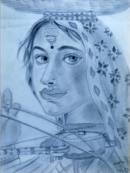 Bride with Nose Ring