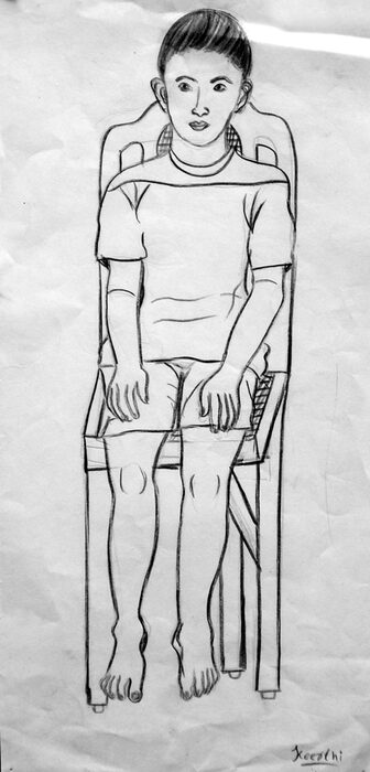 Seated Child in a Chair