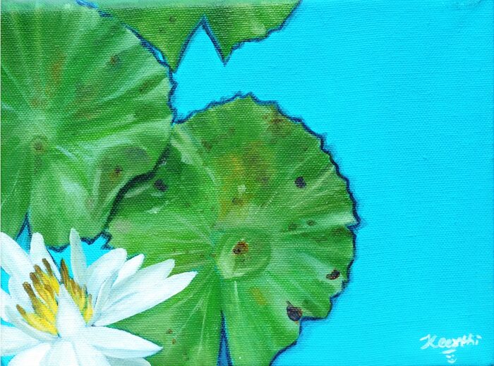 Two Pads on Turquoise